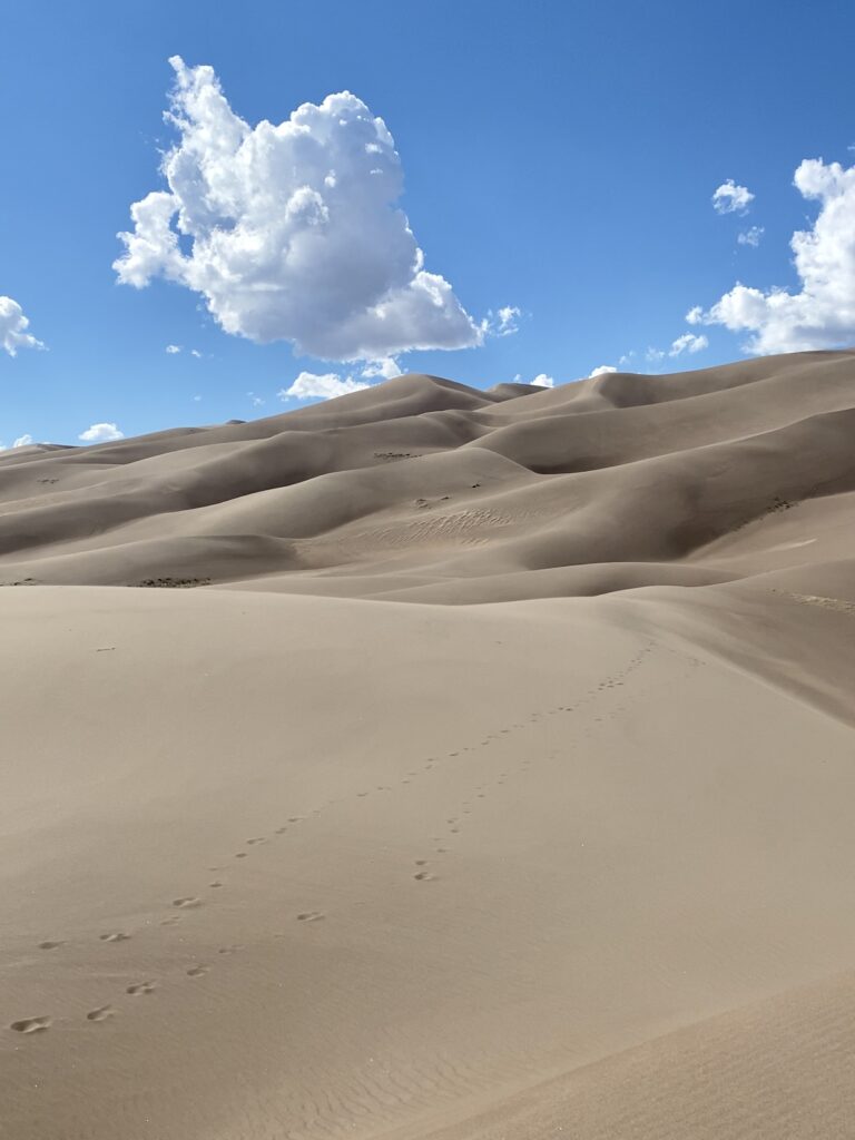 layers of the dunes