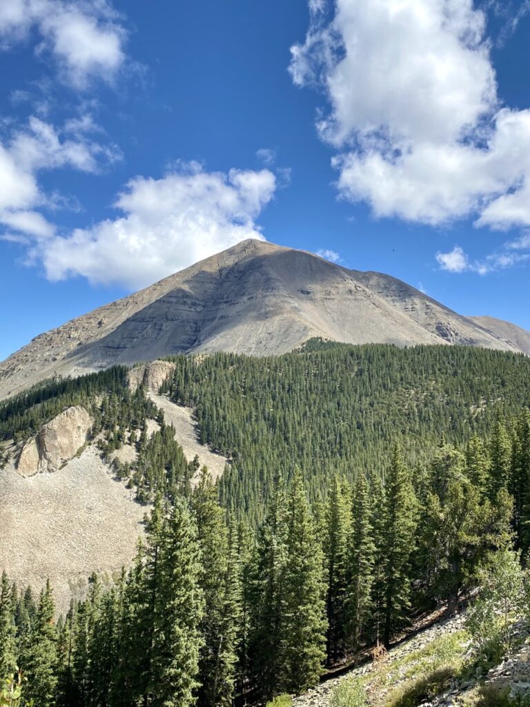 West Spanish Peak, Sangre de Cristo range