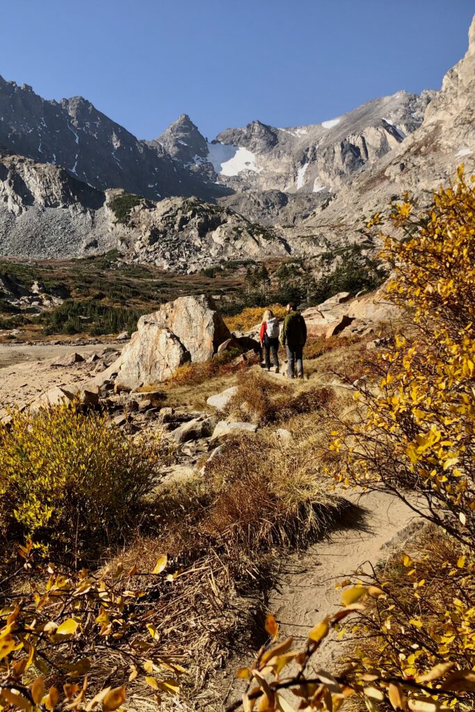 the 8 most beautiful hikes near denver, colorado - fall tones and mountain peaks